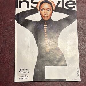 InStyle Cover with Angela Bassett Feb/2022 Issue